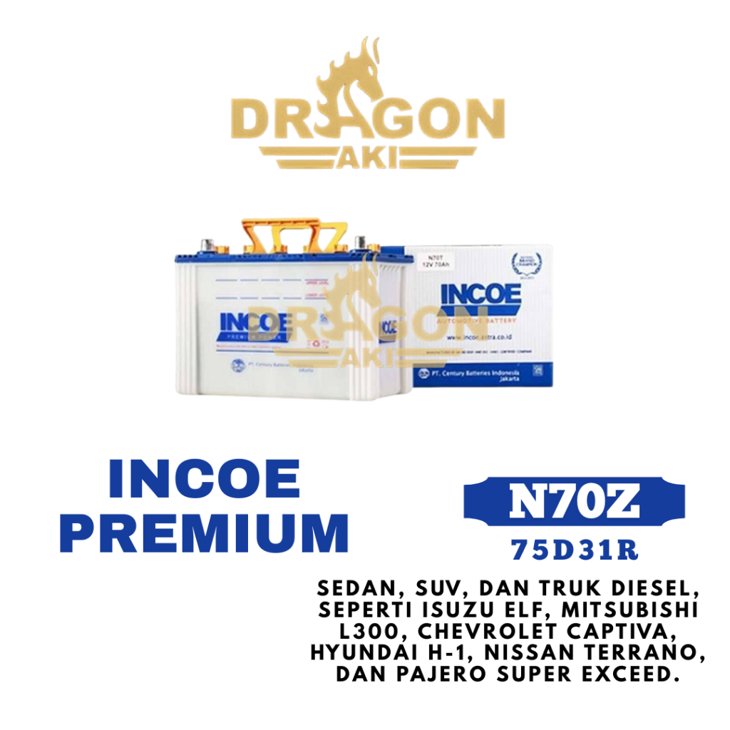 AKI MOBIL INCOE PREMIUM NS70Z