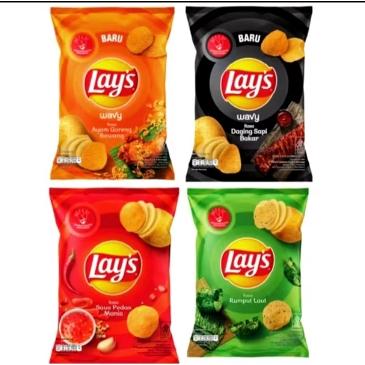 

LAYS KERIPIK KENTANG 31GR & 64GR SEMUA VARIANT RASA