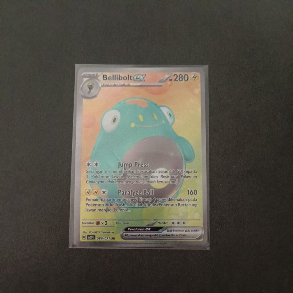 Kartu Pokemon Indonesia - Bellibot EX SR