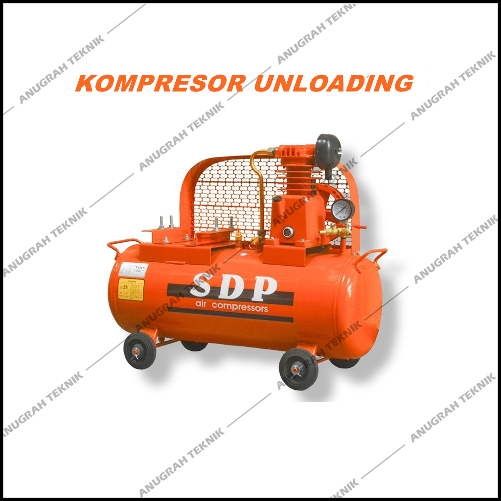 SDP Kompresor Angin 1/4HP Mesin Kompresor Unloading 1/4 HP Air Compressor Udara Tangki Besar