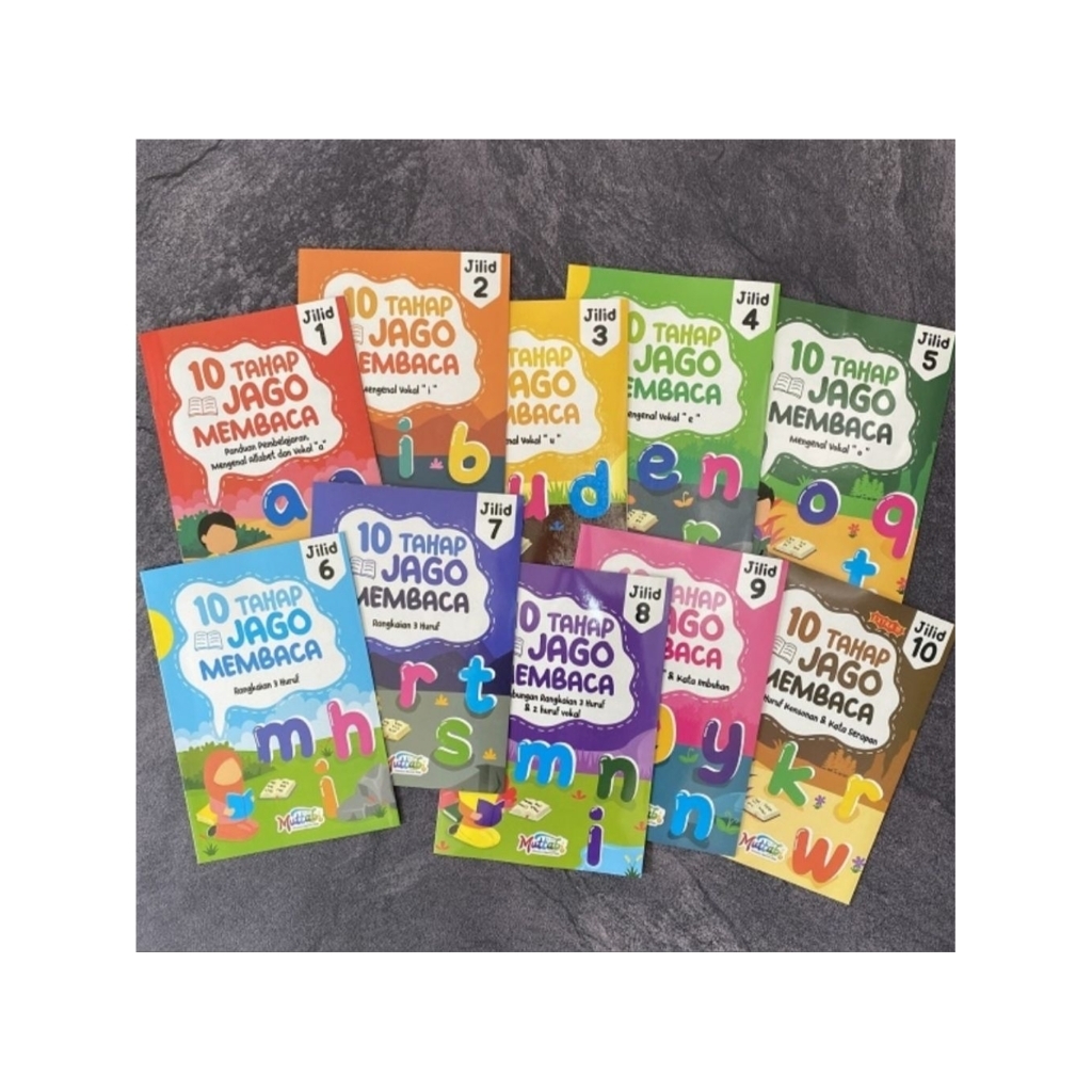 Buku muttabi 10 tahap jago membaca