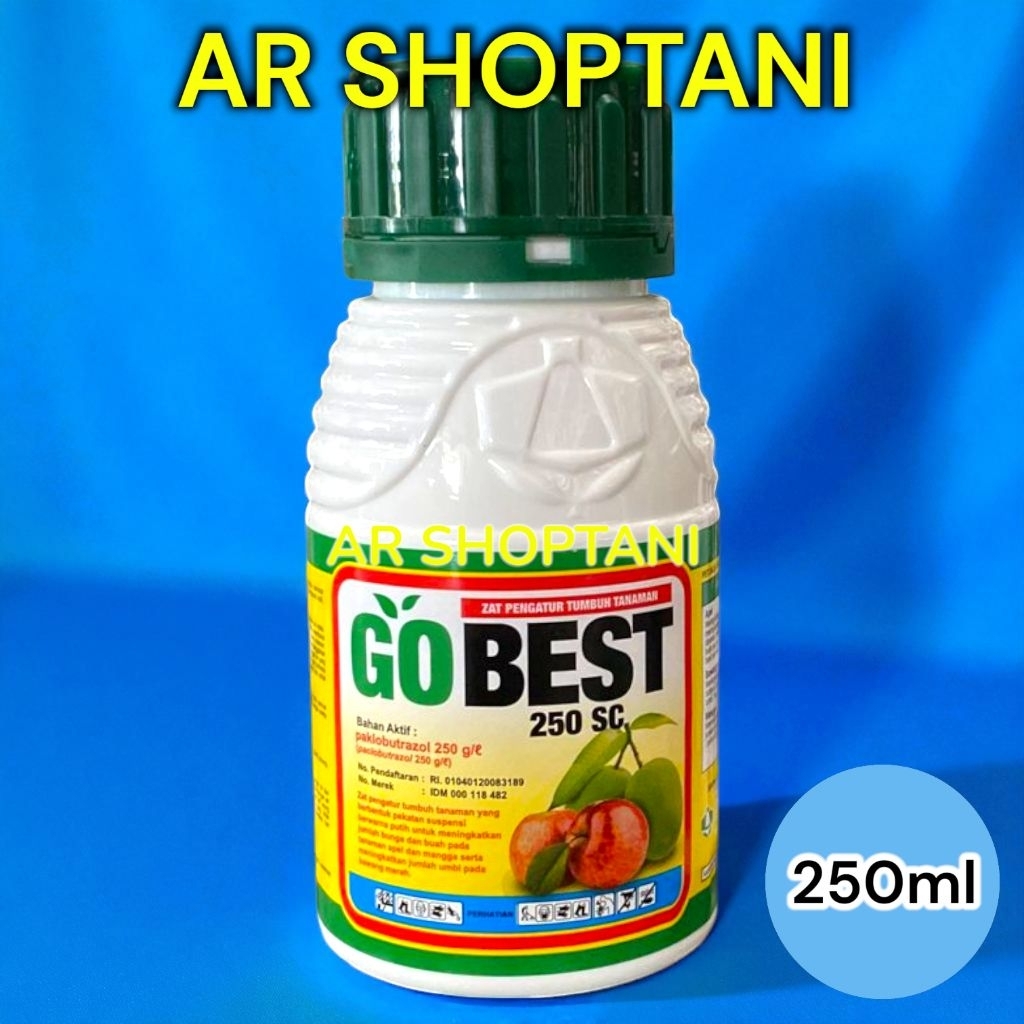 GOBEST 250 SC 250 ml (Paclobutrazol 250 g/l) zpt tanaman