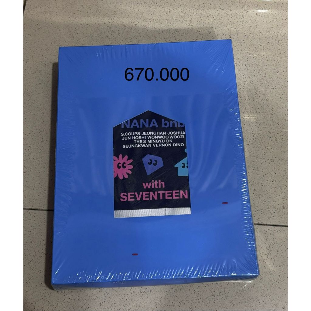[MEANIE_LATTE|READY STOCK|BACA DESKRIPSI] SEVENTEEN NANA BNB KIT SEALED NO POB