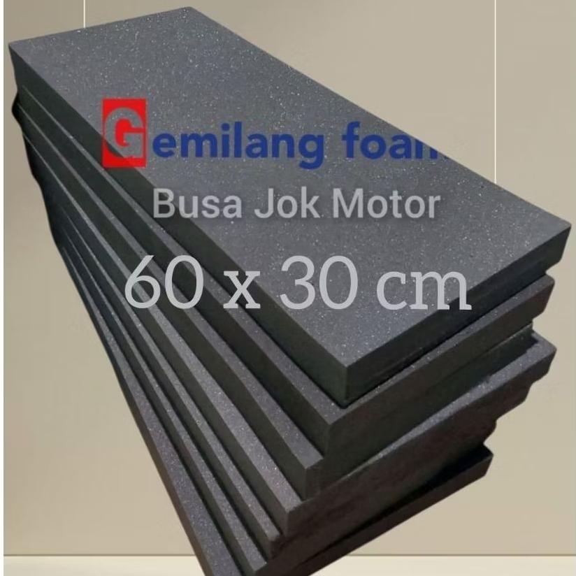 Busa Jok Motor Lembaran Padat Kenyal 60x30cm