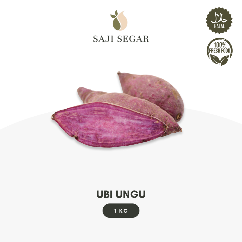 

Saji Segar Ubi Ungu Manis Segar