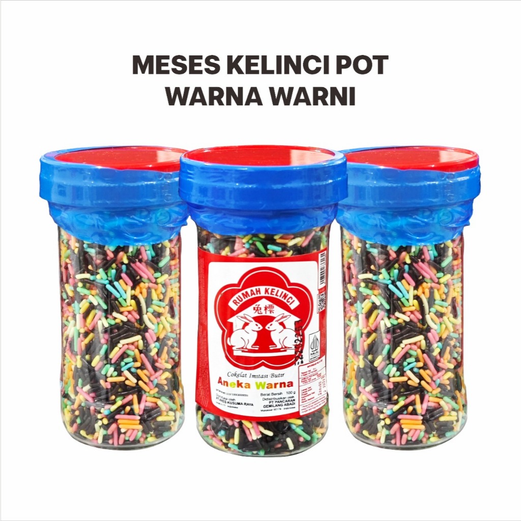 

MESES KELINCI POT WARNA WARNI