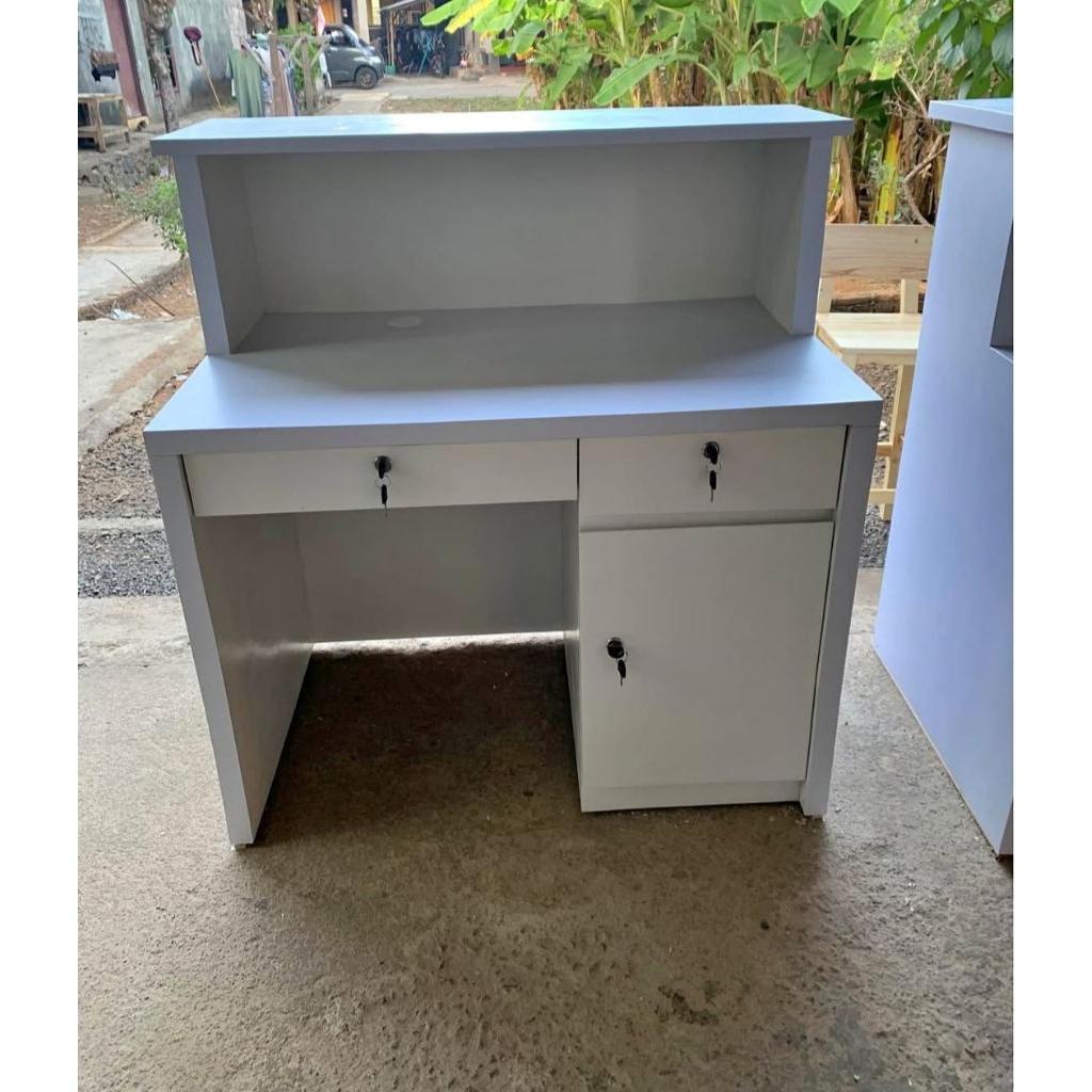 Meja kasir / meja resepsionis multiplek Hpl tacoseat