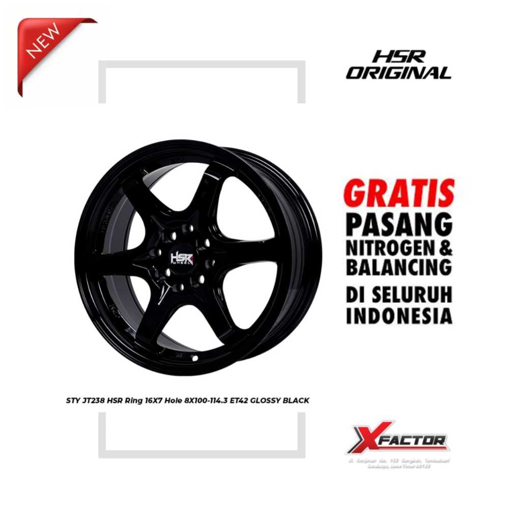 VELG MOBIL R16 HSR STY HSR R16X7 H 4X100 - 4X114,3 ET42