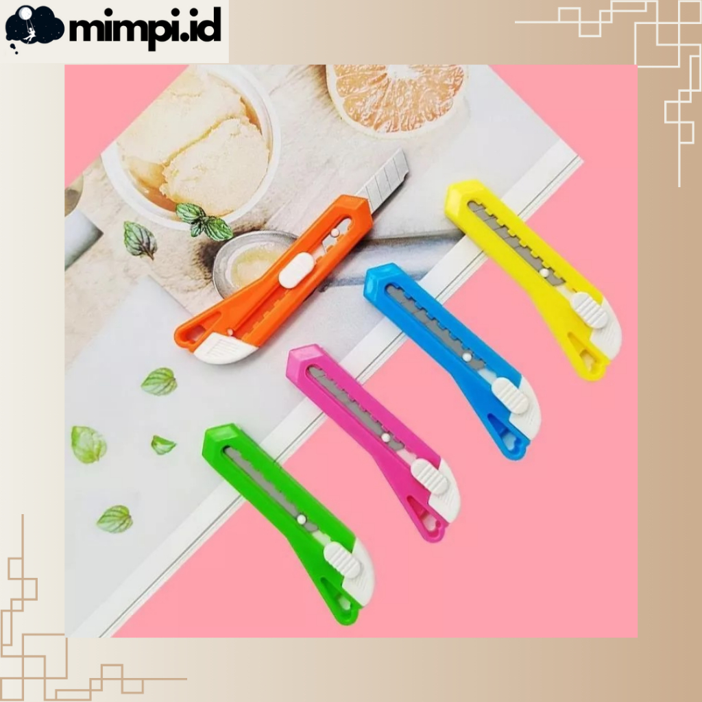

Pisau Cutter Mini Tajam Alat Pemotong Pisau Mini Portable