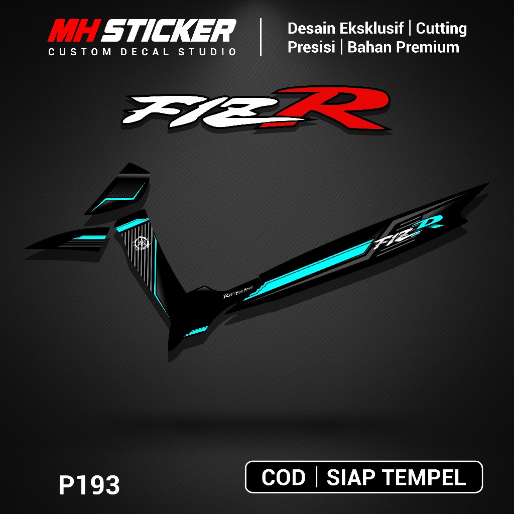 Striping Variasi Fiz R - Sticker Striping Variasi Fiz R Simpel Keren