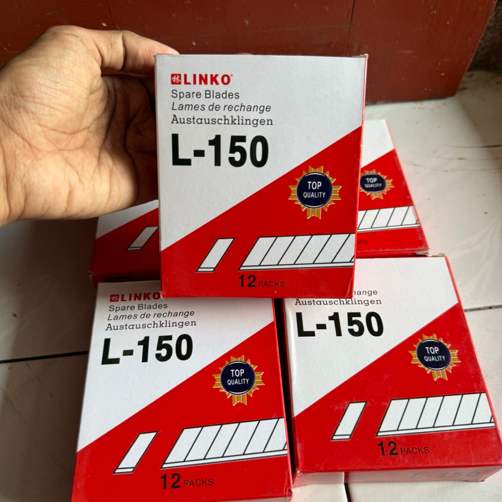 

LINKO ISI CUTTER BESAR TEBAL 12 PACKS L-150