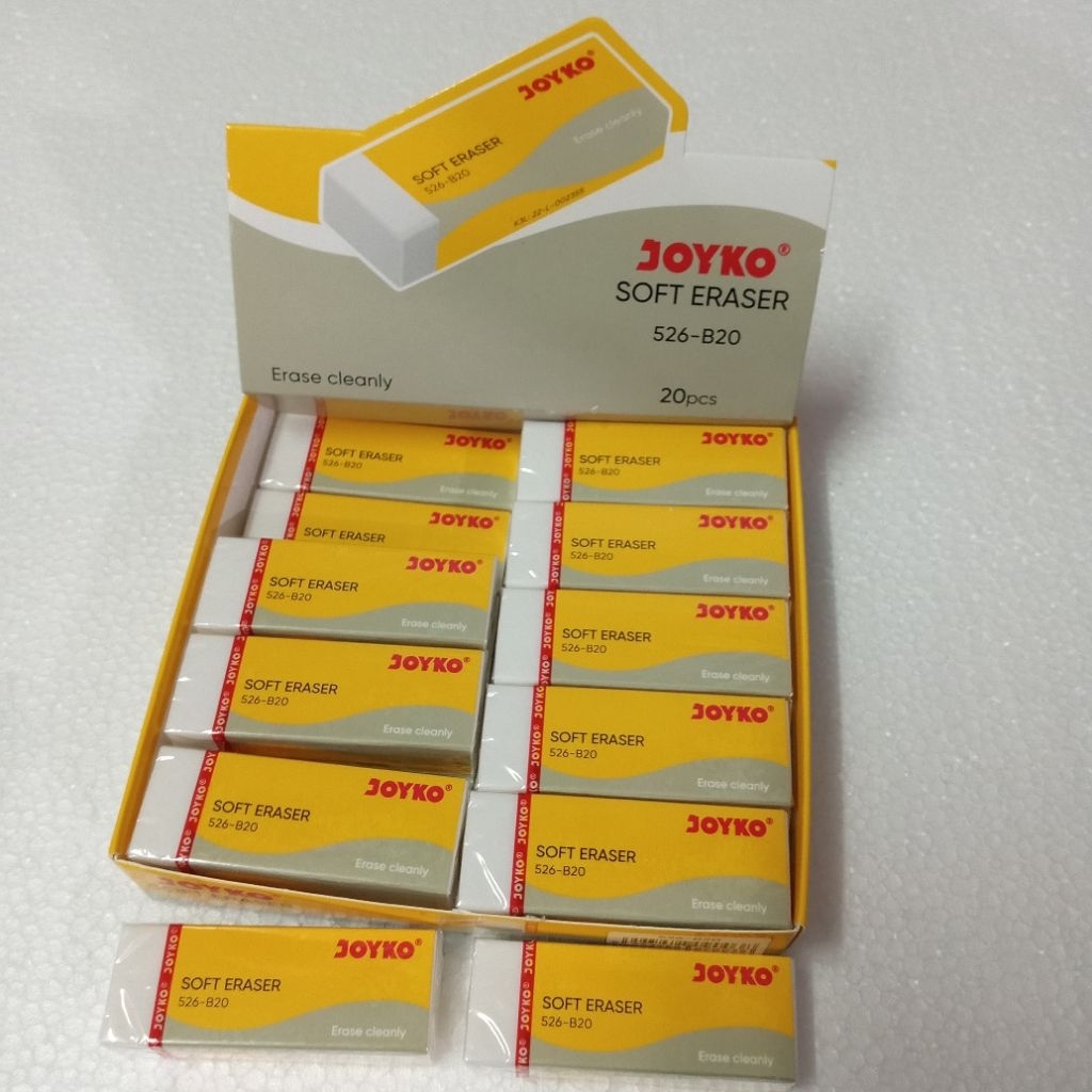 

Penghapus Joyko 526-B20 Warna Putih Satuan