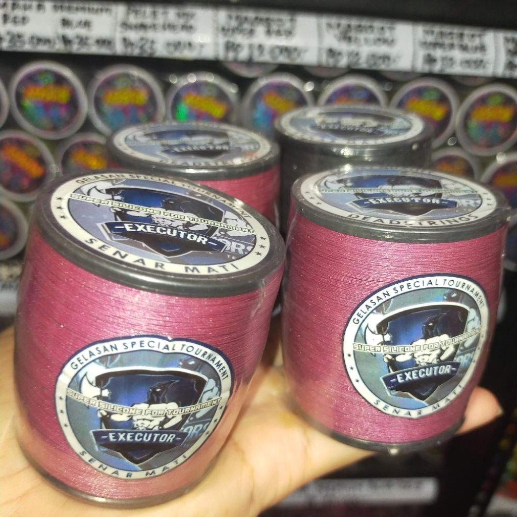 Gelasan MATOT EXECUTOR 1 pcs / 1 Klos panjang 1800 yard Bahan Biru Import Spesialis Turnamen