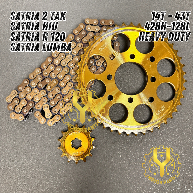 GEAR GIR SET GEAR GIR PAKET SATRIA 2 TAK SATRIA HIU SATRIA LUMBA SATRIA R 120