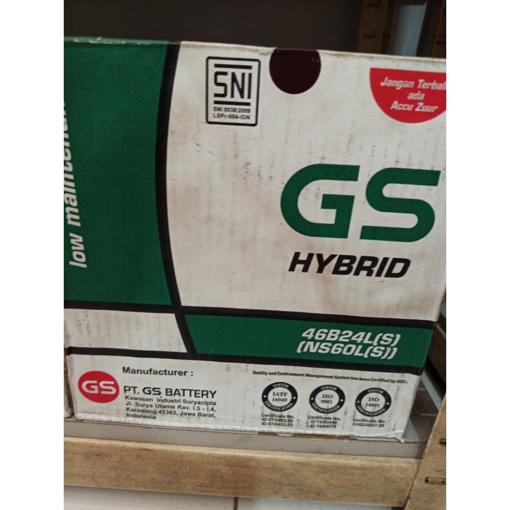 AKI GS HYBRID NS60LS