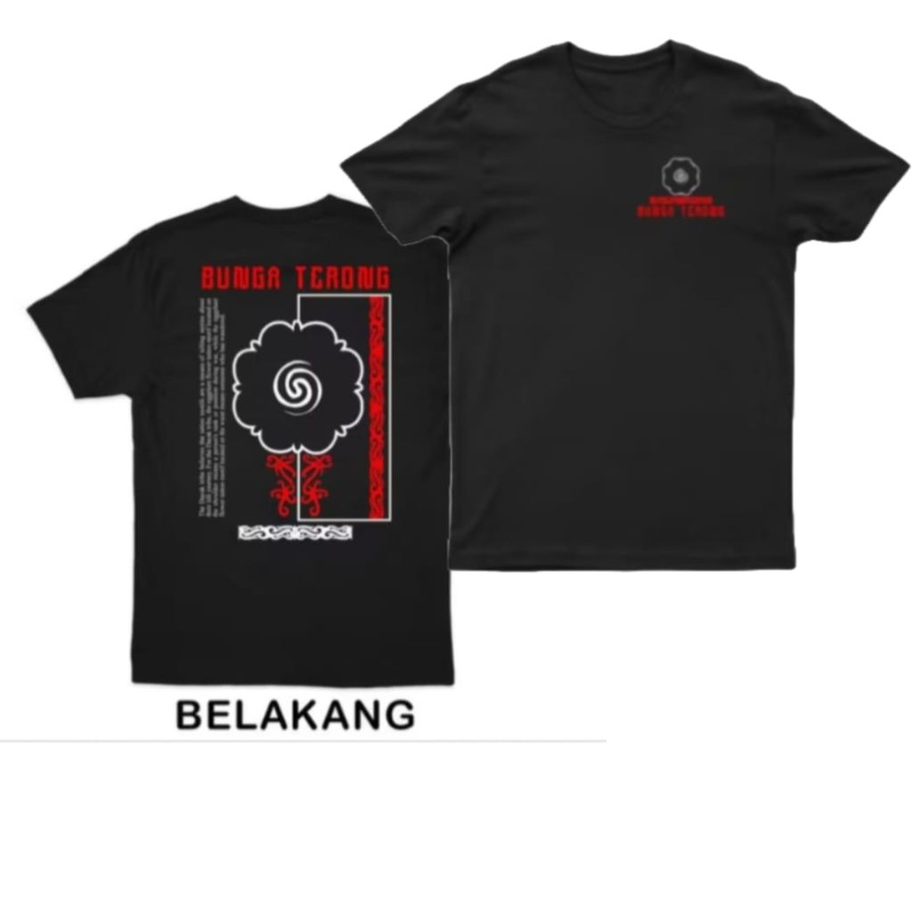 KAOS DISTRO BUNGA TERONG,KAOS KATA DAN GAMBAR-DESAIN BAJU KAOS LENGAN PENDEK PRIA