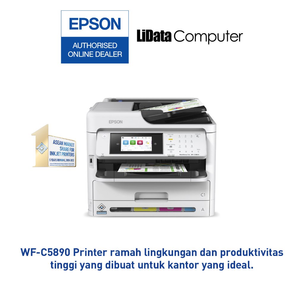 Printer EPSON WF-C5890 A4 Colour Multifunction Printer