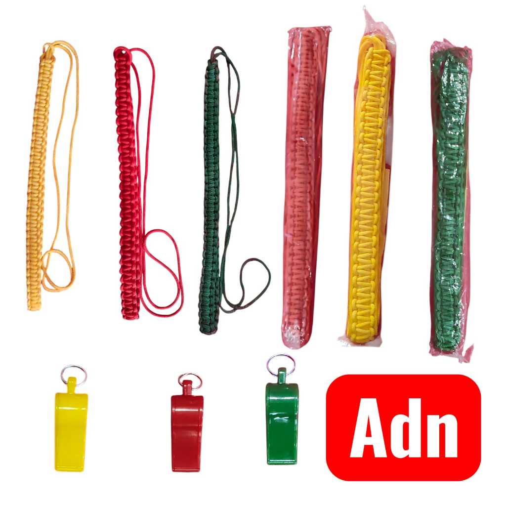 Tali Kur dan Priwit Pramuka | Tali Kur Besar | Tali Kur Kecil | Warna Hijau | Warna Merah | Warna Ku