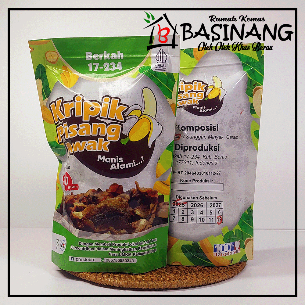 

Keripik Pisang Awak – Camilan Renyah Manis Gurih Khas Nusantara