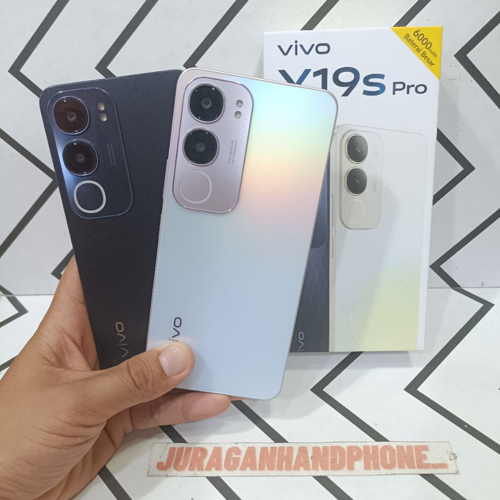 VIVO Y19S PRO 6/128GB 4/64GB HP BEKAS SECOND FULLSET