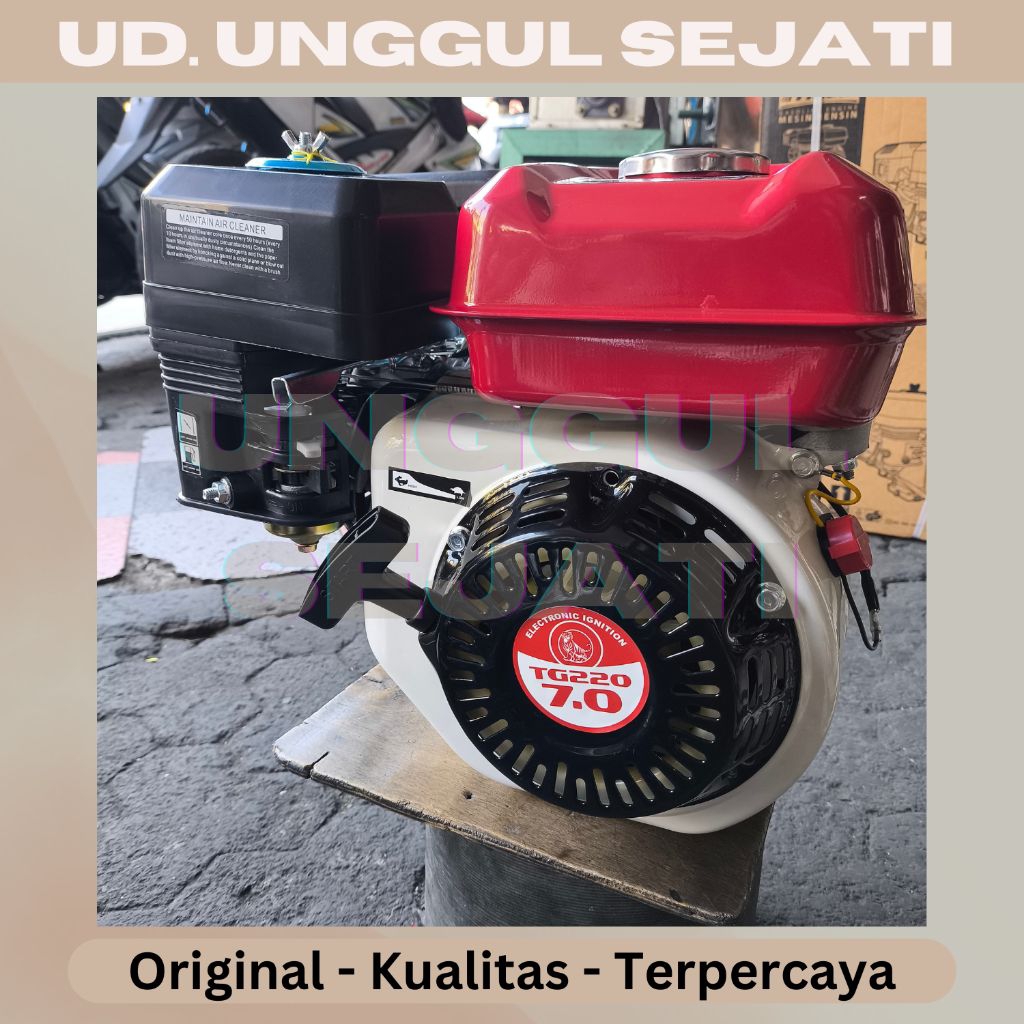 Tiger TG220. Engine GX220. Mesin 7pk bensin