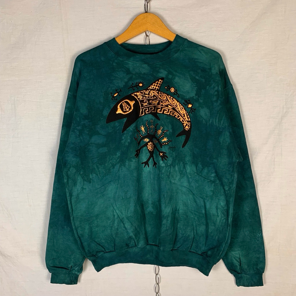 Vintage 1998 Dagoli Studio Tie Dye Sweatshirt Crewneck