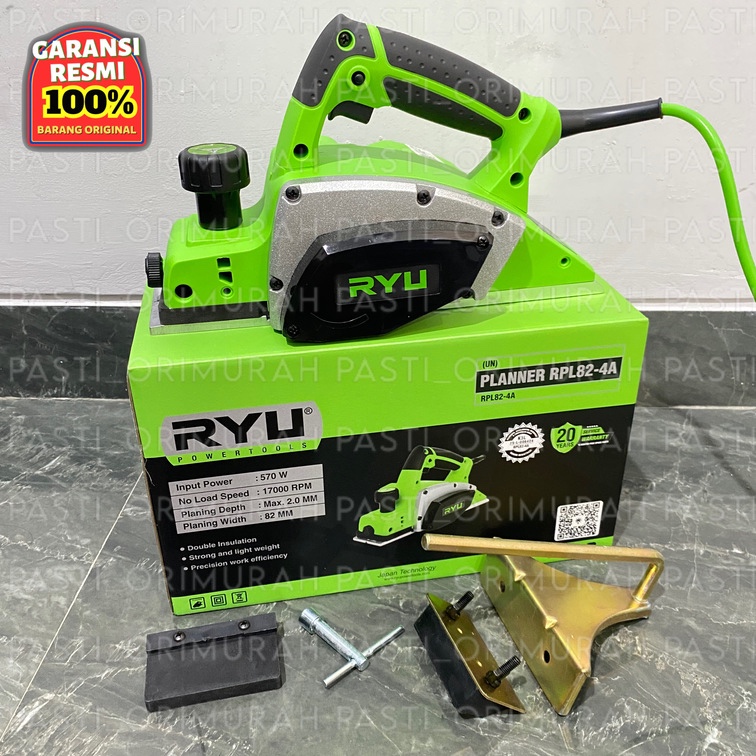 Mesin Pasah Planner Serut Kayu Ryu Tekiro RPL 82-4 Ketam Kayu Planer rpl 82 4 RPL824