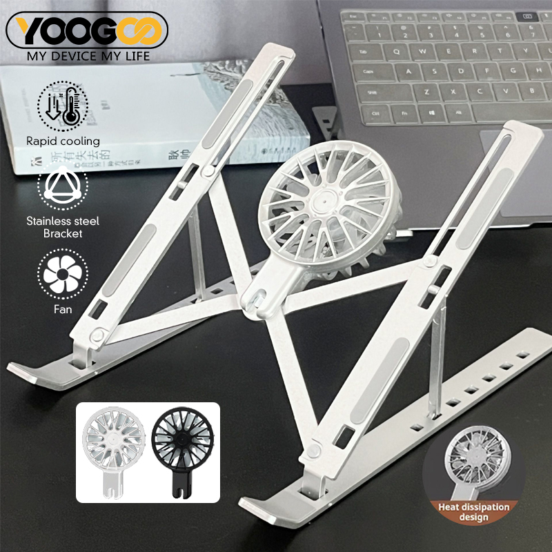 Laptop Stand Holder Alumunium Laptop Stand Cooling Pad Tablet Stand Laptop Stand Holder Lipat Adjust