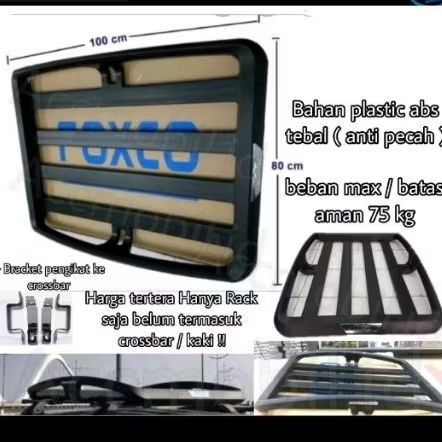 roof rack foxco humer universal roof rack mobil