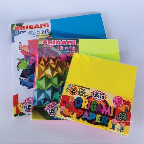 

Kertas Lipat Origami Asturo Semua Ukuran Isi 50 / Kertas Kerajinan BAGUS UNTUK DI GUNAKAN KERAJINAN ANAK / Ukuran 10 x 10 / 12 x 12 / 14 x 14 / 16 x 16 / 18 x 18 / 20 x 20