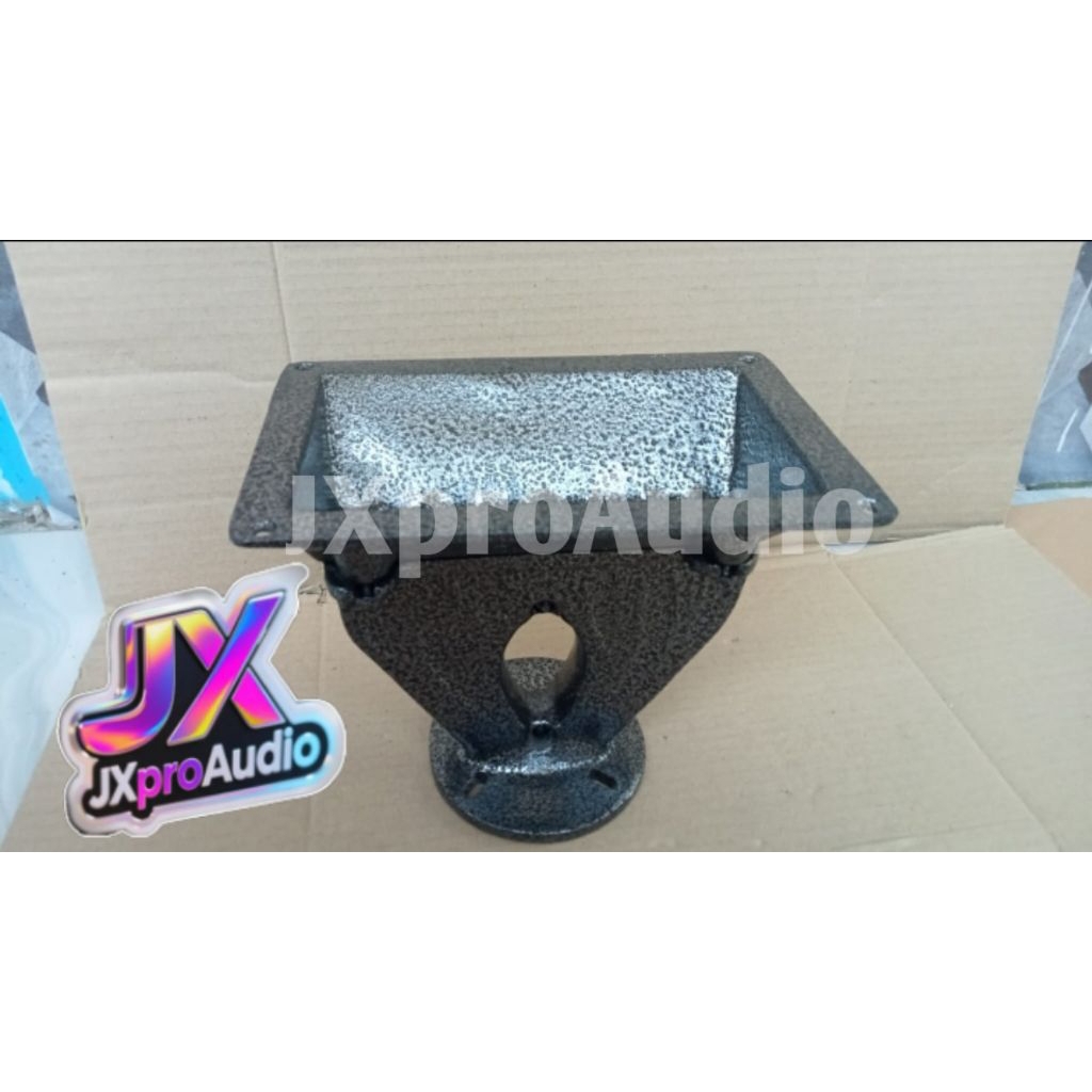 Horn tweeter singgel Model harmonika/horn harmonika/corong sound balap ukuran 22x15 cm