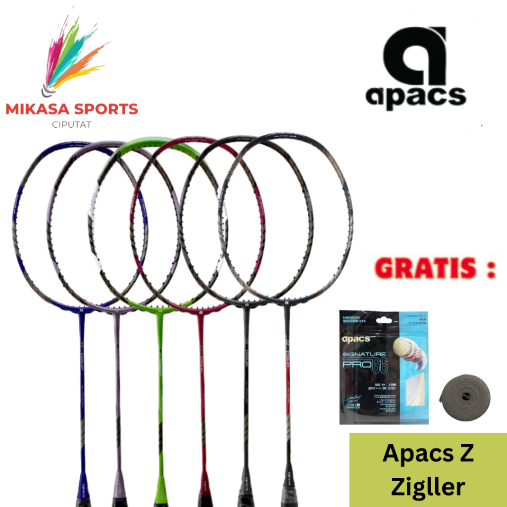 Raket Badminton Apacs Z ZIGGLER Original