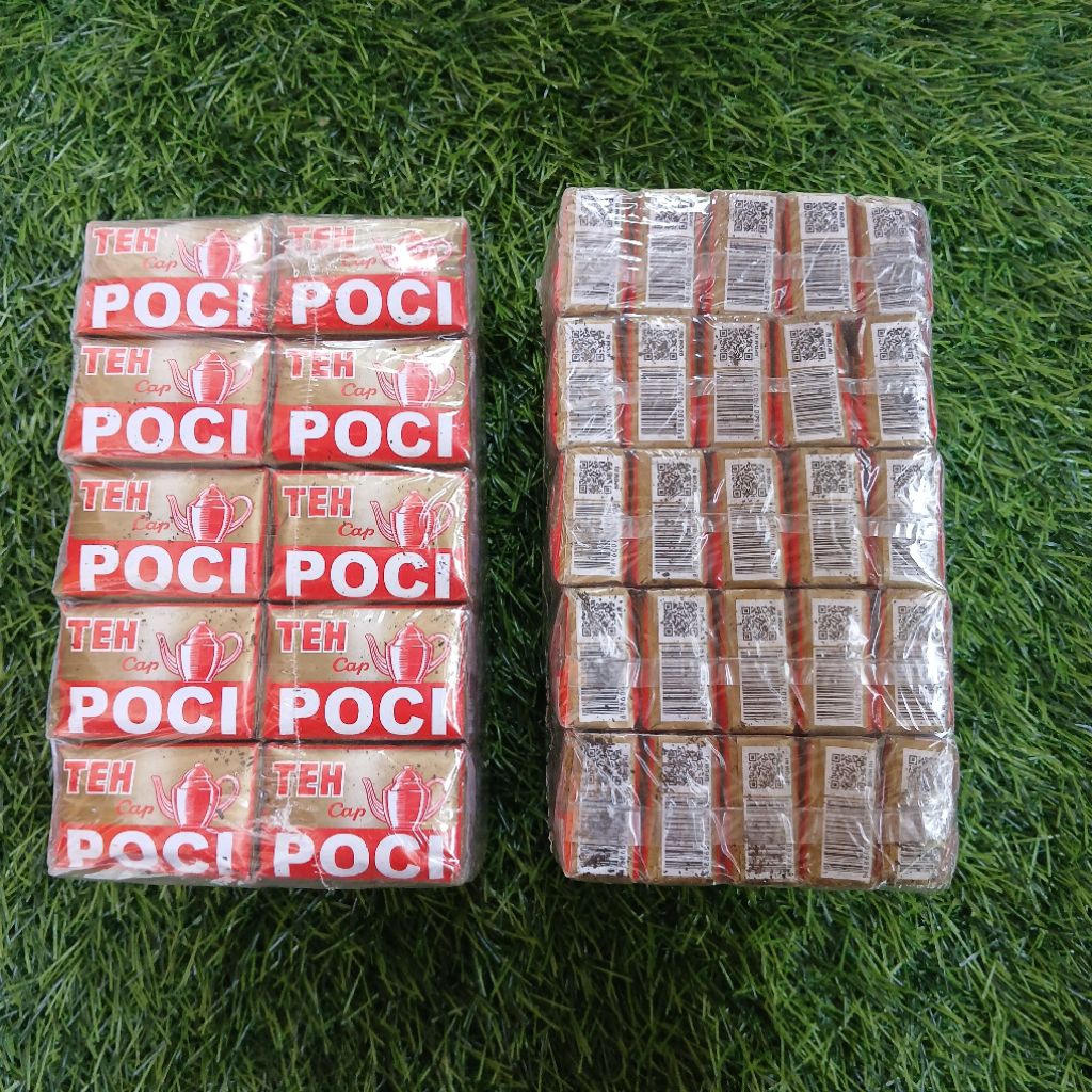 

TEH POCI GOLD TEH HIJAU WANGI MELATI 1 SLOP ISI 50 PCS TERMURAH