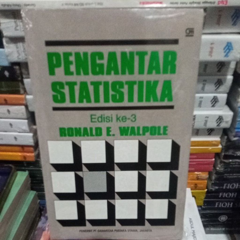 pengantar statistika edisi ke-3 Ronald Walpole