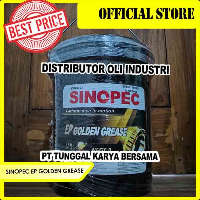 SINOPEC EP GOLDEN ( NLGI 3 - Ready Stock )