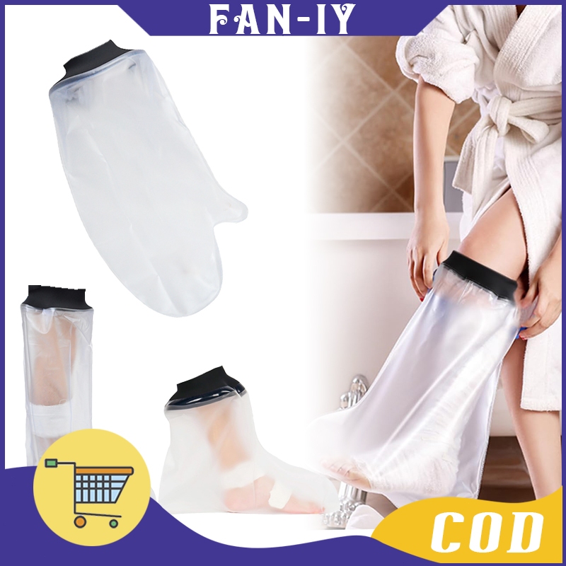 Kaki Lutut Dewasa Anti Air Reusable Cover Pelindung Gips Tangan