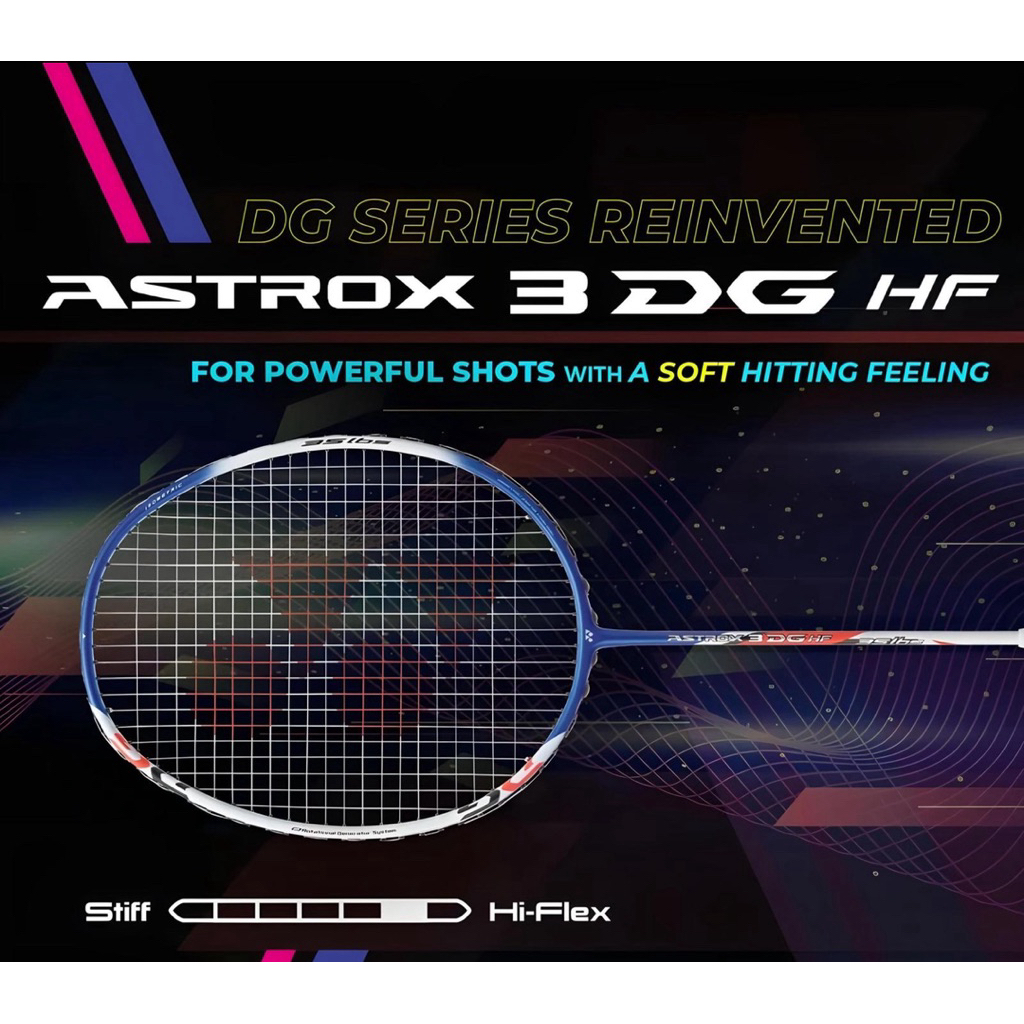 RAKET YONEX ASTROX 3DG HF ORI SECOND