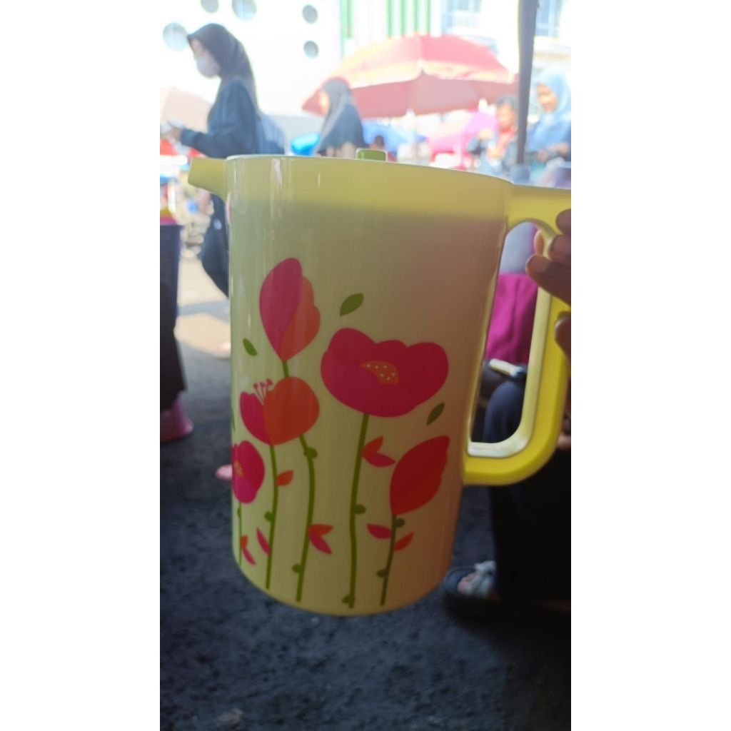 Teko printhing pitcher teko Tupperware 2 Liter