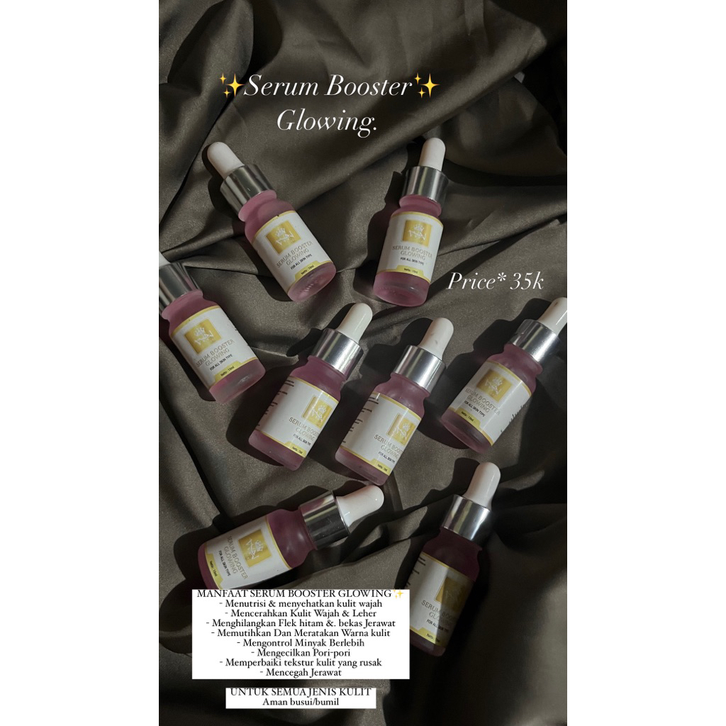 serum booster glowing