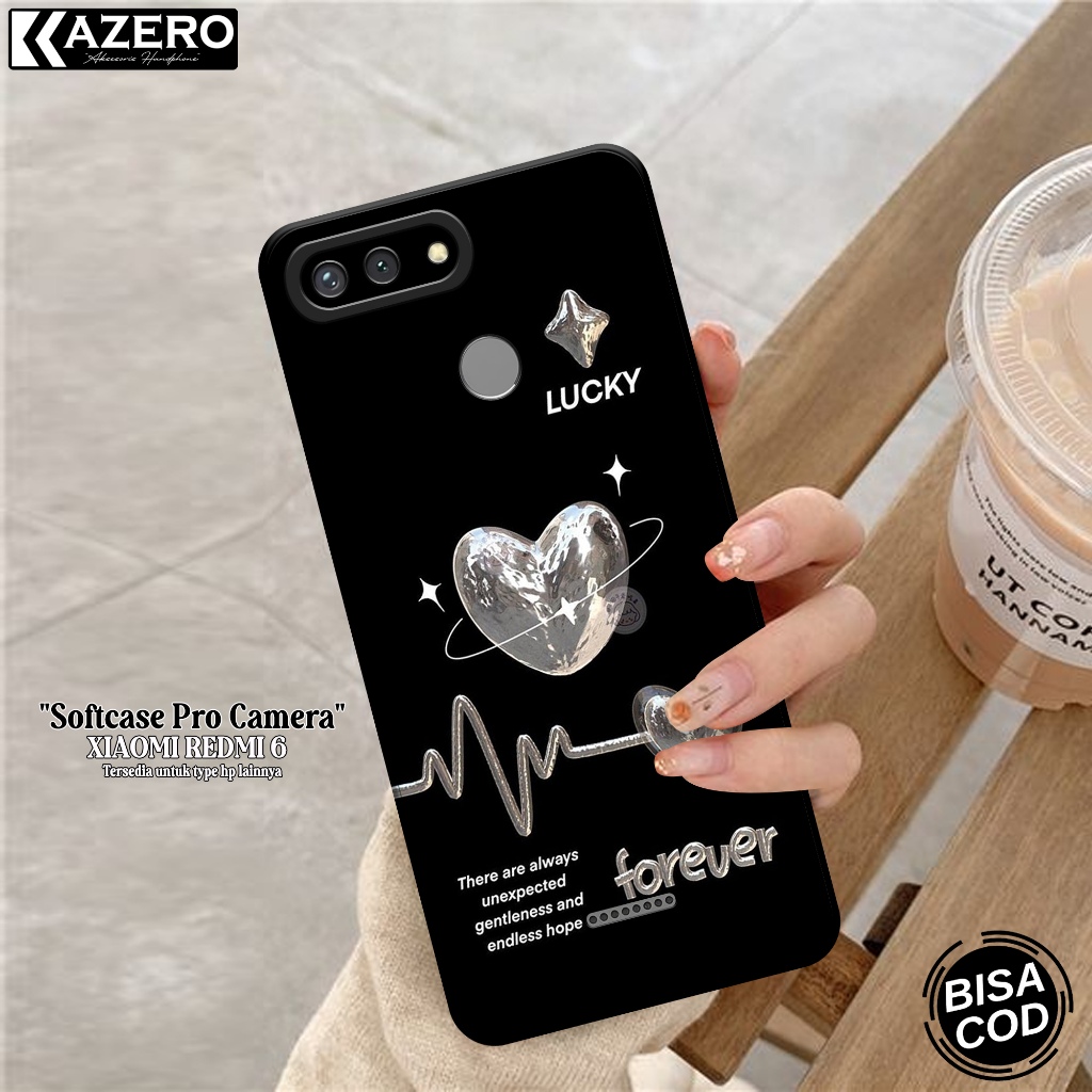 Case XIAOMI REDMI 6 Fashion Case Aesthetic Softcase XIAOMI REDMI 6 Silikon Pro Camera Kesing XIAOMI 