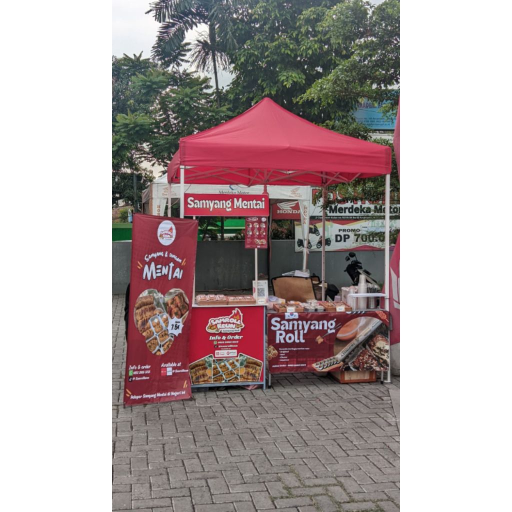 

Paket usaha siap jual Dimsum Mentai || Tenda