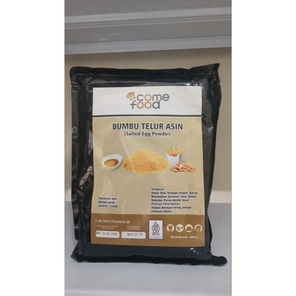 

Bumbu Telur Asin (Salted Egg Powder) 1kg