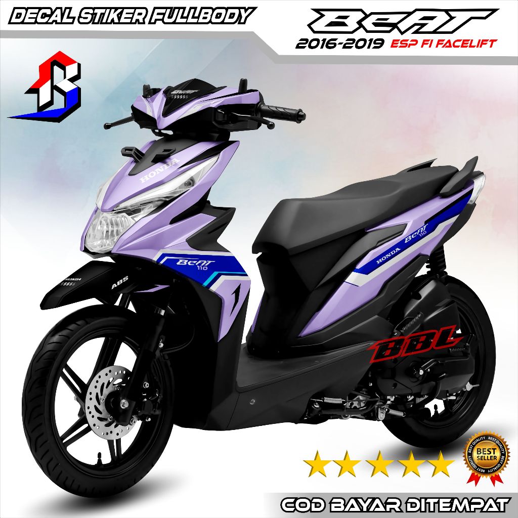 COD Decal Stiker Beat Esp Fi Street Variasi Full Body 2016 2017 2018 2019 Sticker Beat Full Body