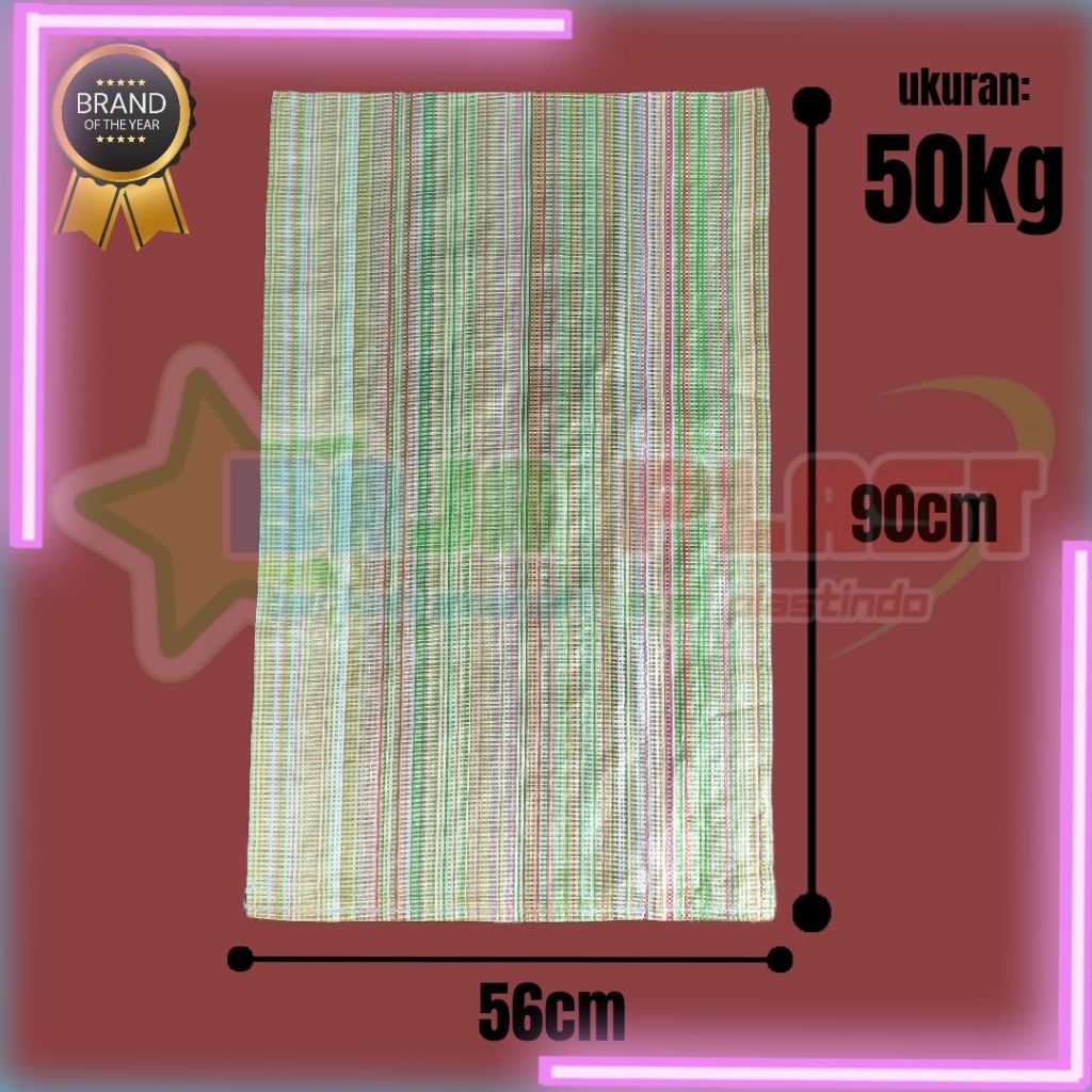 karung 50kg 56×90 tebal isi 25lembar