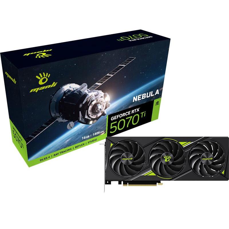 MANLI NEBULA GeForce RTX 5070 Ti 16GB GDDR7 / RTX5070 Ti