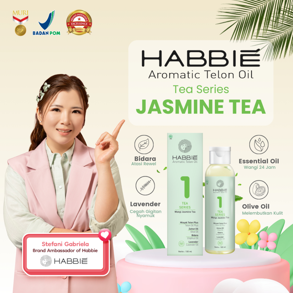 Habbie Aromatic Telon Plus  - No. 1 Jasmine Tea