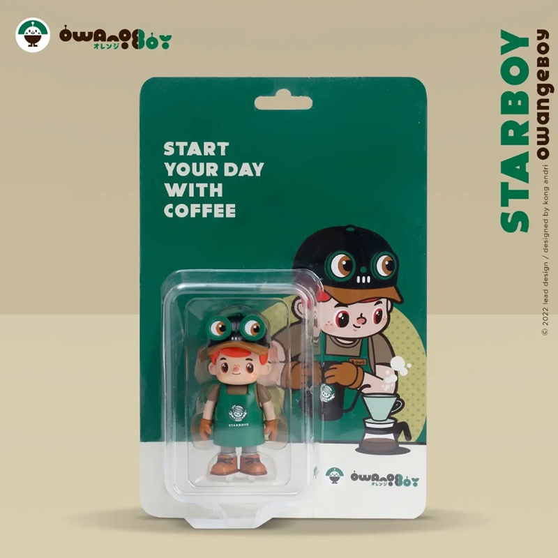 Owange boy Starboy barista owange boy - blister card edition - ORIGINAL READY STOK