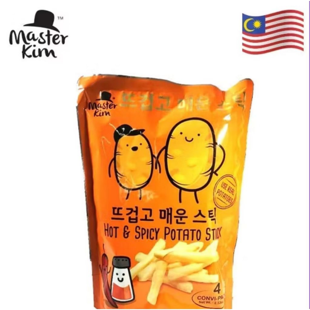 

MASTER KIM HOT AND SPICY POTATO STICK