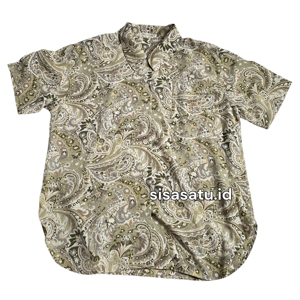 sisasatu  - [PRELOVED] sage green shirt