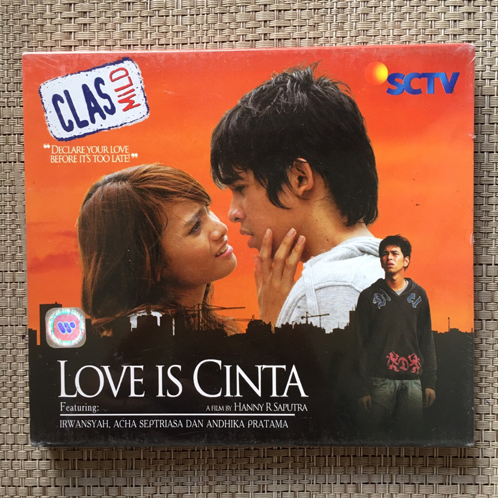 CD Love Is Cinta Soundtrack | Segel